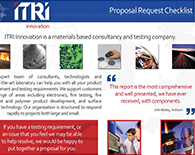 Proposal Request Checklist